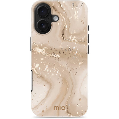 MIO MagSafe iPhone 17 hoesje Gold Marble