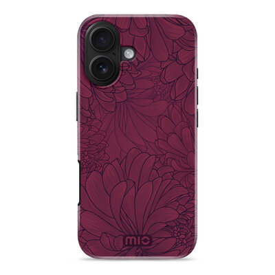 MIO MagSafe iPhone 17 hoesje Berry Blooms