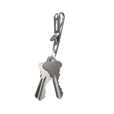 KeySmart Nano Clip Pocket en Purse Clip sleutelhanger