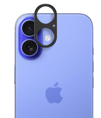 TechProtection iPhone 17 aluminium camera beschermer zwart