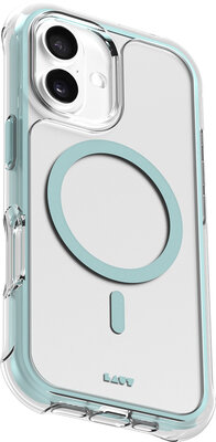 LAUT Aero Protect MagSafe iPhone 17 hoesje mint