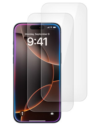 TechProtection Glass Fit iPhone Air screenprotector 2 pack
