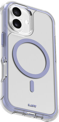 LAUT Aero Protect MagSafe iPhone 17 hoesje paars