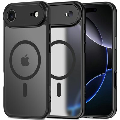 TechProtection Slim MagSafe iPhone 17 Air hoesje zwart
