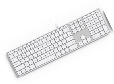 ZAGG USB-C bedraad toetsenbord wit
