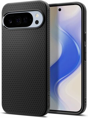 Spigen Liquid Air Google Pixel 10 Pro XL hoesje zwart