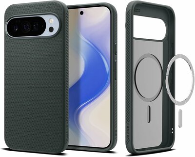 Spigen Liquid Air MagSafe Google Pixel 10 Pro XL hoesje groen
