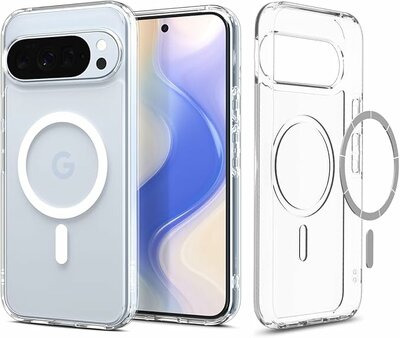 Spigen Ultra Hybrid MagSafe Google Pixel 10 Pro XL hoesje transparant