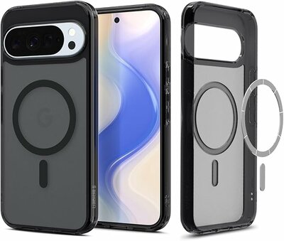 Spigen Ultra Hybrid MagSafe Google Pixel 10 Pro XL hoesje zwart