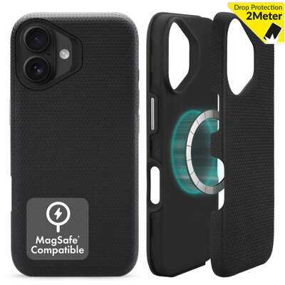 My Style Tough MagSafe iPhone 17 hoesje zwart
