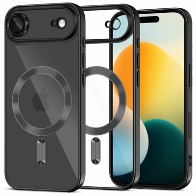 TechProtection Flex MagSafe iPhone 17 Air hoesje zwart