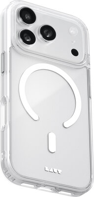 LAUT Crystal M MagSafe iPhone 17 Pro Max hoesje doorzichtig