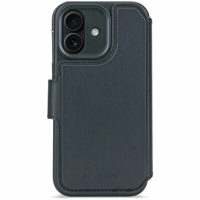 Decoded Leather Detachable 2 in 1&nbsp;Wallet iPhone 17 hoesje blauw