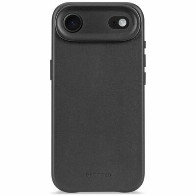 Decoded Leather backcover&nbsp;iPhone 17 Air hoesje zwart
