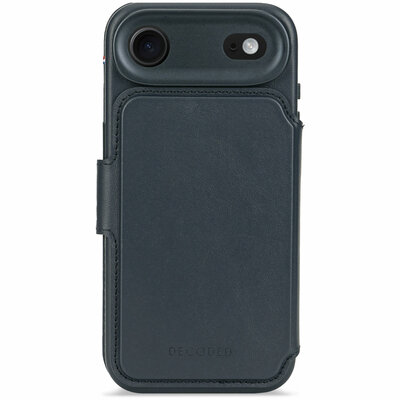 Decoded Leather Detachable 2 in 1&nbsp;Wallet iPhone 17 Air hoesje navy