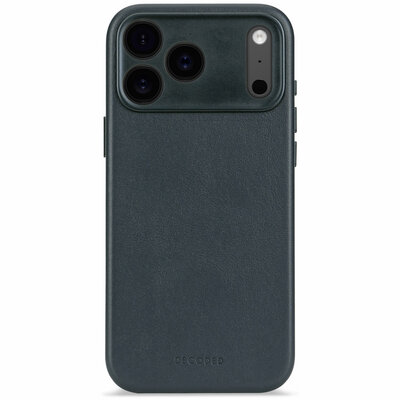 Decoded Leather backcover iPhone 17 Pro hoesje navy