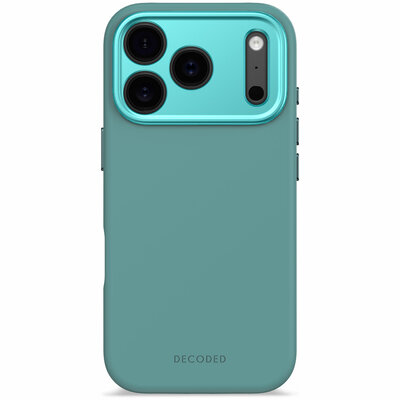 Decoded Silicone iPhone 17 Pro hoesje retro blauw