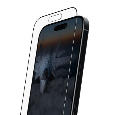 PanzerGlass Stealth Ultra Wide Fit iPhone 17 glazen screenprotector fastfit