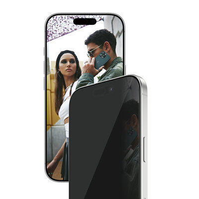 PanzerGlass SAFE Privacy Ultra Wide Fit iPhone 17 glazen screenprotector