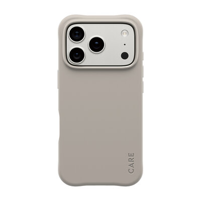 PanzerGlass CARE Samba MagSafe iPhone 17 Pro hoesje beige