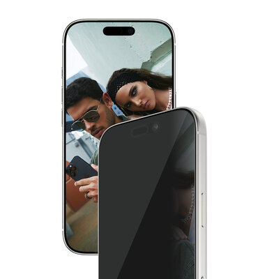 PanzerGlass SAFE Privacy Ultra Wide Fit iPhone 17 Pro glazen screenprotector