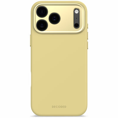Decoded Silicone iPhone 17 Pro Max hoesje geel