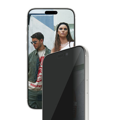 PanzerGlass SAFE Privacy Ultra Wide Fit iPhone 17 Pro Max glazen screenprotector