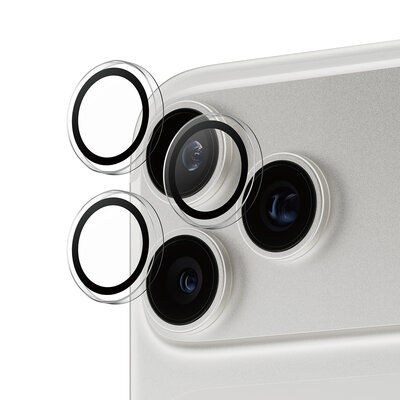 PanzerGlass Hoops iPhone 17 Pro / 17 Pro Max cameralens protector transparant