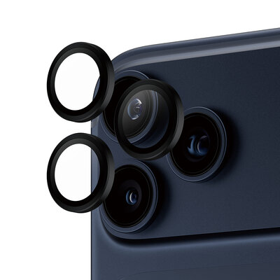 PanzerGlass Hoops iPhone 17 Pro / 17 Pro Max cameralens protector zwart