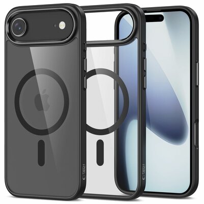 TechProtection MagSafe iPhone 17 Air hoesje zwart
