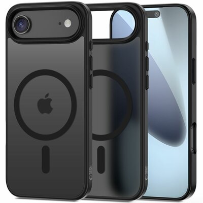TechProtection MagSafe iPhone 17 Air hoesje mat zwart