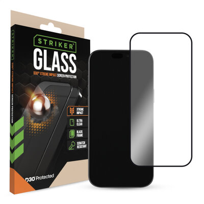 Striker D30 Xtreme Impact iPhone Air glazen screenprotector