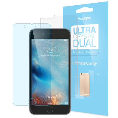 Spigen Crystal Dual iPhone 6S Plus screenprotector