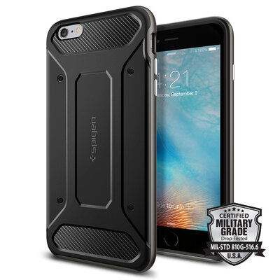 Spigen Neo Hybrid Carbon case iPhone 6S Plus Metal