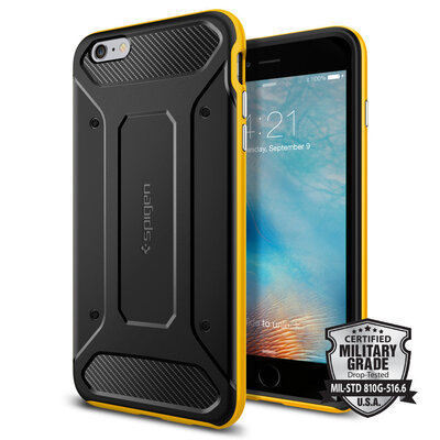 Spigen Neo Hybrid Carbon case iPhone 6S Plus Yellow