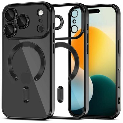 TechProtection Flex MagSafe iPhone 17 Pro Max hoesje zwart