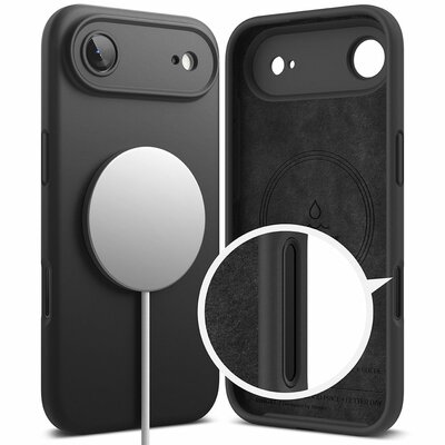 Ringke Onyx MagSafe iPhone 17 Air hoesje zwart