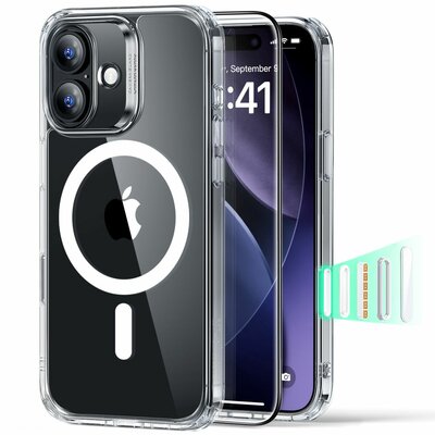 ESR Classic Hybrid MagSafe iPhone 17 hoesje + screenprotector