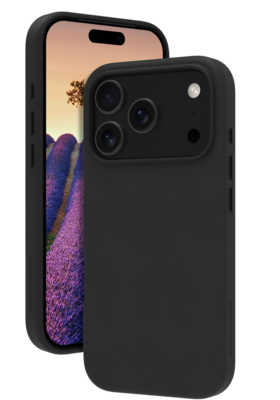 dbramante1928 leren Roskilde MagSafe iPhone 17 Pro hoesje zwart