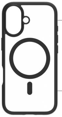 dbramante1928 Grenen MagSafe iPhone 17 hoesje zwart