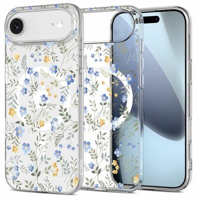 TechProtection Flex MagSafe iPhone 17 Air hoesje spring flowers