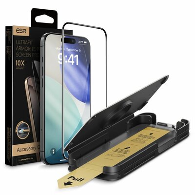 ESR UltraFit Armorite Pro Tempered Glass iPhone 17 screenprotector