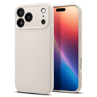 Spigen Liquid Air iPhone 17 Pro hoesje titanium