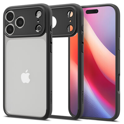 Spigen Ultra Hybrid iPhone 17 Pro hoesje zwart