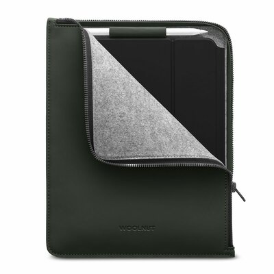 Woolnut Coated Folio iPad Pro 11 inch / iPad Air 10,9 hoesje groen