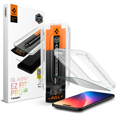 Spigen GlastR EZ Fit Pro HD Privacy iPhone Air glazen screenprotector 1 pack
