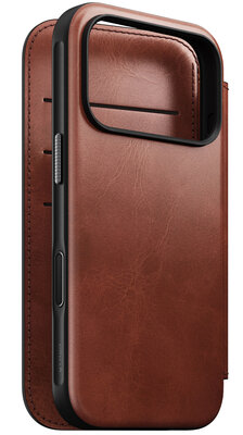 Nomad Modern Horween Leather Folio iPhone 17 Pro Max hoesje olde dublin