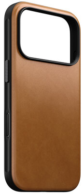 Nomad Modern Leather iPhone 17 Pro Max hoesje tan