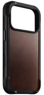 Nomad Rugged Horween Leather iPhone 17 Pro Max hoesje bruin