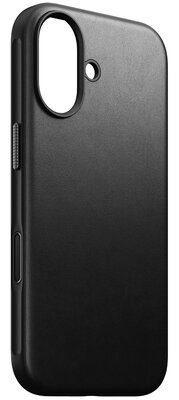 Nomad Modern Leather iPhone 17 hoesje zwart